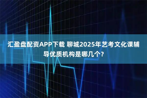 汇盈盘配资APP下载 聊城2025年艺考文化课辅导优质机构是哪几个？